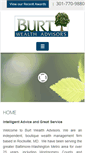 Mobile Screenshot of burtwealth.com